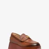 Loafer com plataforma em pele polida Indy | Michael Kors [PT]