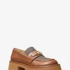 Loafer com plataforma em pele e logótipo exclusivo Mandy | Michael Kors [PT]