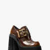 Loafer com plataforma em pele polida Colby | Michael Kors [PT]