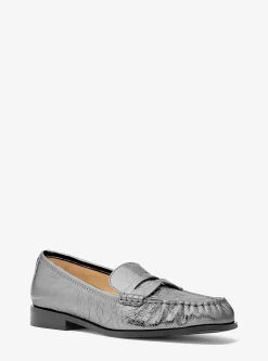 Loafer em pele metalizada estalada Carlson | Michael Kors [PT]