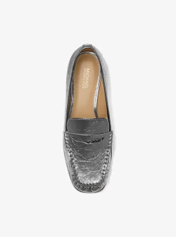 Loafer em pele metalizada estalada Carlson | Michael Kors [PT]