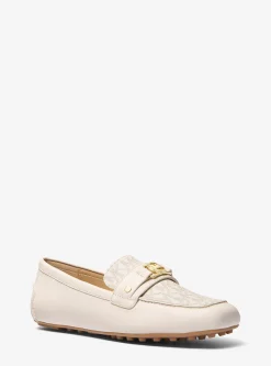 Loafer mocassim em pele e logótipo exclusivo Mandy | Michael Kors [PT]