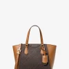Mala a tiracolo convertível em pele com o logótipo exclusivo Taryn pequena | Michael Kors [PT]
