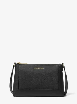 Mala a tiracolo em couro saffiano Sallie média | Michael Kors [PT]