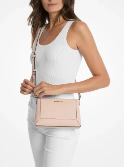 Mala a tiracolo em couro saffiano Sallie média | Michael Kors [PT]