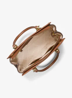 Mala de couro saffiano Marilyn grande | Michael Kors [PT]