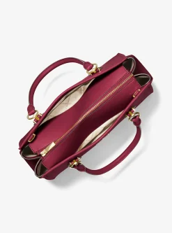 Mala de couro saffiano Marilyn grande | Michael Kors [PT]