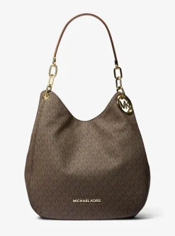 Mala de ombro com logótipo Lillie grande | Michael Kors [PT]