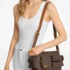 Mala de ombro com logótipo exclusivo Dakota média | Michael Kors [PT]