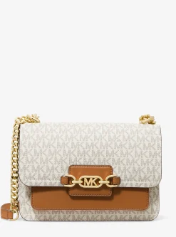 Mala de ombro com logótipo Piper grande | Michael Kors [PT]