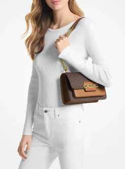 Mala de ombro com logótipo Piper grande | Michael Kors [PT]