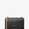 Mala de ombro convertível em pele granulada Claire pequena | Michael Kors [PT]