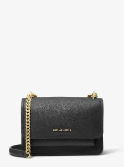 Mala de ombro convertível em pele granulada Claire pequena | Michael Kors [PT]