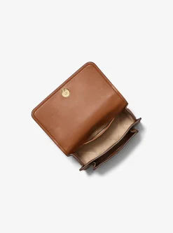 Mala de ombro convertível em pele granulada Claire pequena | Michael Kors [PT]