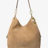 Mala de ombro em camurça Lillie grande | Michael Kors [PT]
