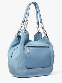 Mala de ombro em camurça Lillie grande | Michael Kors [PT]