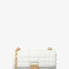 Mala de ombro em pele acolchoada Tribeca pequena | Michael Kors [PT]