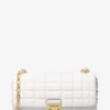 Mala de ombro em pele acolchoada Tribeca grande | Michael Kors [PT]