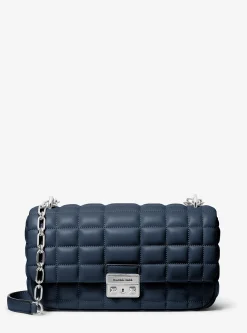 Mala de ombro em pele acolchoada Tribeca grande | Michael Kors [PT]