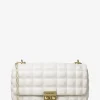 Mala de ombro em pele acolchoada Tribeca grande | Michael Kors [PT]