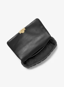 Mala de ombro em pele acolchoada Tribeca grande | Michael Kors [PT]