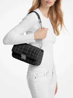 Mala de ombro em pele acolchoada Tribeca grande | Michael Kors [PT]