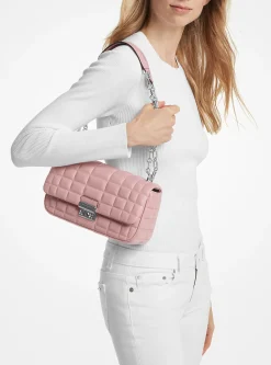 Mala de ombro em pele acolchoada Tribeca grande | Michael Kors [PT]