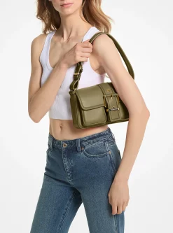 Mala de ombro em pele Colby média | Michael Kors [PT]
