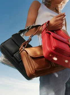 Mala de ombro em pele Colby média | Michael Kors [PT]