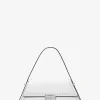 Mala de ombro em pele com tachas Ludlow média | Michael Kors [PT]