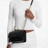 Mala de ombro em pele granulada convertível Claire grande | Michael Kors [PT]