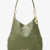 Mala de ombro em pele granulada Lillie grande | Michael Kors [PT]