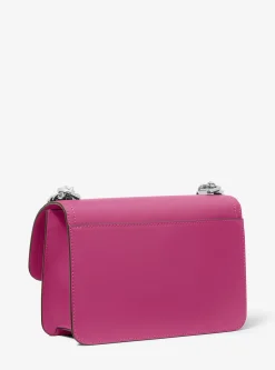 Mala de ombro em pele Heather grande | Michael Kors [PT]