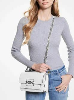 Mala de ombro em pele Heather grande | Michael Kors [PT]