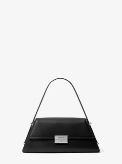 Mala de ombro em pele Ludlow média | Michael Kors [PT]