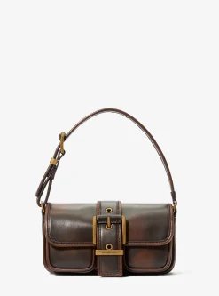 Mala de ombro em pele polida Colby extrapequena | Michael Kors [PT]