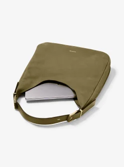 Mala de ombro hobo em nobuck Nolita grande | Michael Kors [PT]