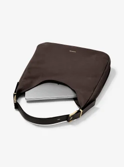 Mala de ombro hobo em nobuck Nolita grande | Michael Kors [PT]
