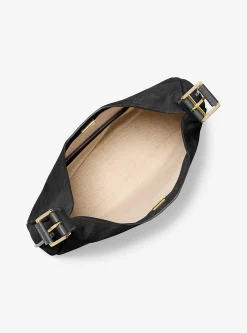 Mala de ombro hobo em nobuck Nolita grande | Michael Kors [PT]