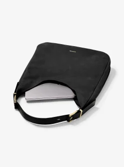 Mala de ombro hobo em nobuck Nolita grande | Michael Kors [PT]
