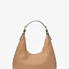 Mala de ombro hobo em pele granulada Nolita pequena | Michael Kors [PT]