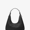 Mala de ombro hobo em pele granulada Nolita pequena | Michael Kors [PT]