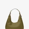 Mala de ombro hobo em pele granulada Nolita pequena | Michael Kors [PT]