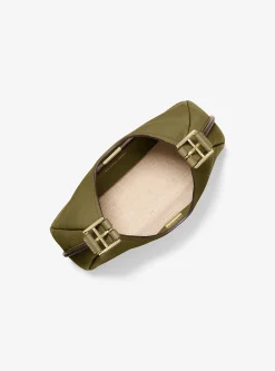 Mala de ombro hobo em pele granulada Nolita pequena | Michael Kors [PT]