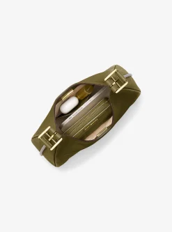 Mala de ombro hobo em pele granulada Nolita pequena | Michael Kors [PT]