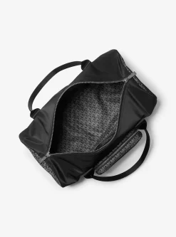 Mala de viagem com logótipo exclusivo estampado e nylon Tanner | Michael Kors [PT]