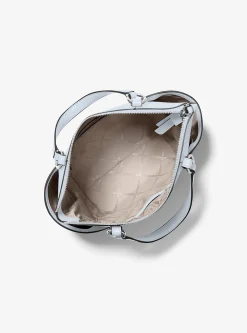 Mala tote com fecho de correr superior em couro saffiano Sullivan pequena | Michael Kors [PT]