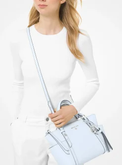 Mala tote com fecho de correr superior em couro saffiano Sullivan pequena | Michael Kors [PT]