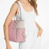 Mala tote com logótipo exclusivo e bloco de cor Voyager grande | Michael Kors [PT]