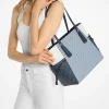 Mala tote com logótipo exclusivo e bloco de cor Voyager grande | Michael Kors [PT]